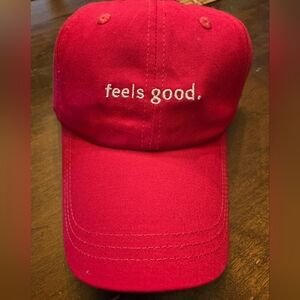 P'tula Vibrant Red Baseball Cap Ptula